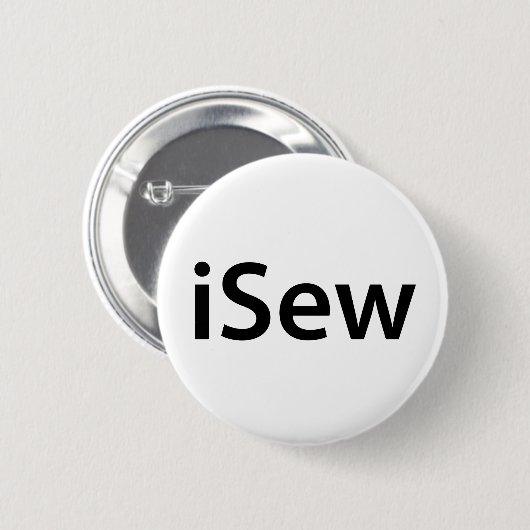 iSew Knopf Button (Vorne & Hinten)