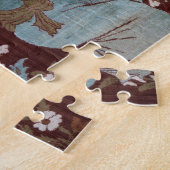 Isfahan-Artplatte, Perser, 17. Jahrhundert (Seide) Puzzle (Seite)