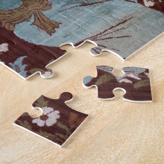 Isfahan-Artplatte, Perser, 17. Jahrhundert (Seide) Puzzle (Seite)