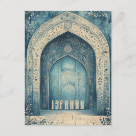Isfahan Iran Travel Postkarte