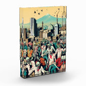 Isfahan with zombies - Persian (Iran) design Fotoblock (Links)