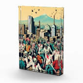 Isfahan with zombies - Persian (Iran) design Fotoblock (Rechts)