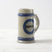 ISFCE Stein Bierglas (VorderseiteRechts)