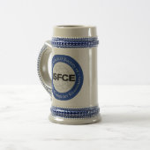 ISFCE Stein Bierglas (Vorderseite Links)