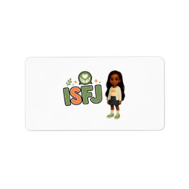 ISFJ — A Guardiã da Harmonia Adressaufkleber