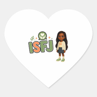 ISFJ — A Guardiã da Harmonia Herz-Aufkleber