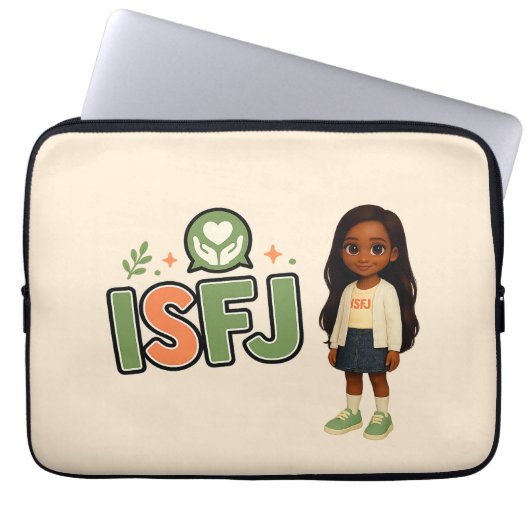ISFJ — A Guardiã da Harmonia Laptopschutzhülle (Vorderseite)