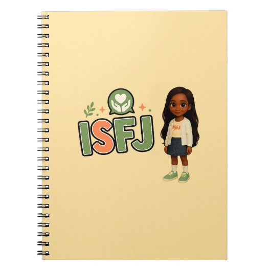 ISFJ — A Guardiã da Harmonia Notizblock (Vorderseite)