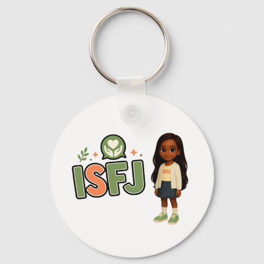 ISFJ — A Guardiã da Harmonia Schlüsselanhänger (Vorderseite)