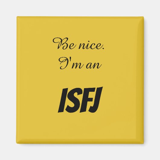 ISFJ Magnet (Vorne)