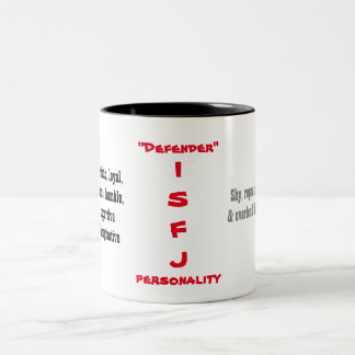 ISFJ Persönlichkeits-Tasse Zweifarbige Tasse