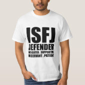 ISFJ Verteidiger Introvert T-Shirt (Vorderseite)