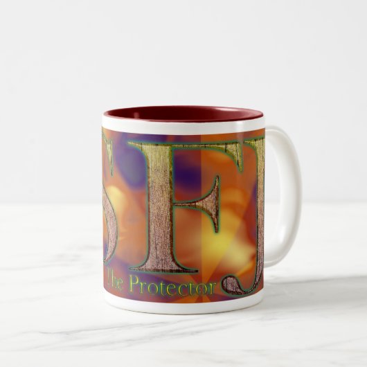 ISFJmug Zweifarbige Tasse (VorderseiteRechts)