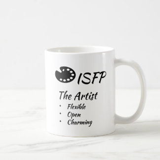 ISFP MBTI Myers-Briggs Typindikator Persönlichkeit Kaffeetasse