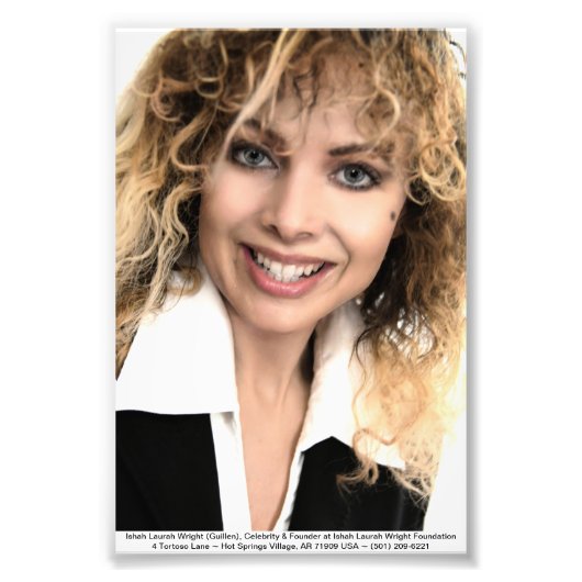 Ishah Laurah Wright (Guillen) Fotodruck (Vorne)