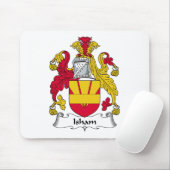 Isham Familienwappen Mousepad (Mit Mouse)