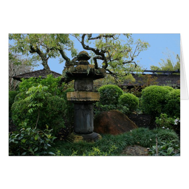 Ishidoro Stone Lantern (Vorderseite (Horizontal))