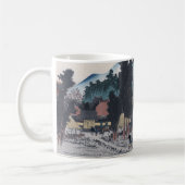 Ishiyakushi durch Hiroshige Japaner Ukiyo-e Kaffeetasse (Links)