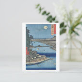 Ishiyama auf Biwa Lake Omi Postkarte (Stehend Vorderseite)