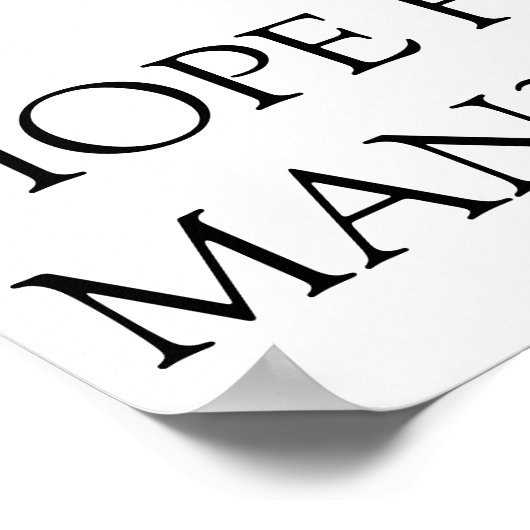 Ishmael Poster (Ecke)