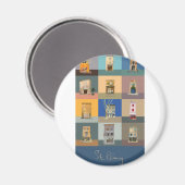 ISHOPS VON ST REMY DE PROVENCE MAGNET (Vorderseite/Rückseite)