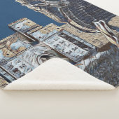 Ishtar Gate & Lamassu Sherpa Blanket Sherpadecke (3/4)