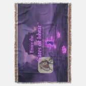 Ishtar's Inner Sanctuary blanket Decke (Vorderseite Vertikal)