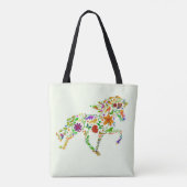 Isi Blume farbig Tasche (Rückseite)