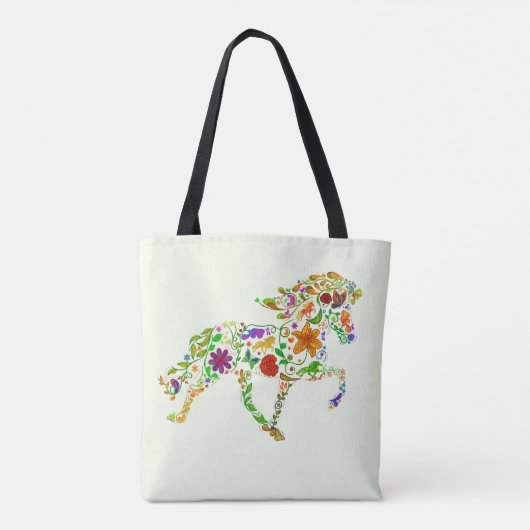 Isi Blume farbig Tasche (Rückseite)