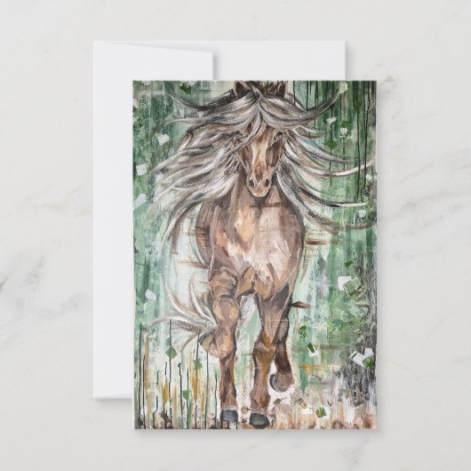 Isi im Tölt (Vorderseite)