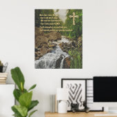 Isiah 41:10 Christliches Poster (Heimbüro)