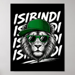 Isibindi House Of Courage Löwe Schulgeist Poster