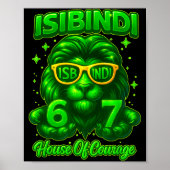 Isibindi House Of Courage School System 6 7 Funny  Poster (Vorne)