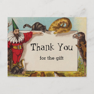 Isidore der Elf & seine Tiere Postkarte