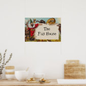 Isidore the Elf & his Animals Small Poster (Küche)