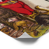 Isidore the Elf & seine Tiere Extra Small Poster (Ecke)