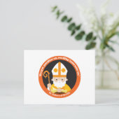 Isidore von Sevilla Postkarte (Stehend Vorderseite)