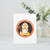 Isidore von Sevilla Postkarte (Stehend Vorderseite)