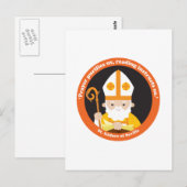 Isidore von Sevilla Postkarte (Vorne/Hinten)