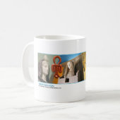 Isiopolis weiße Tasse (11 Unze) (Vorderseite Links)