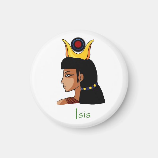 Isis Ancient Egyptian Godß magnet (Vorne)