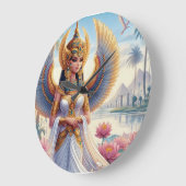 Isis: Goddess of the Nile Große Wanduhr (Winkel)