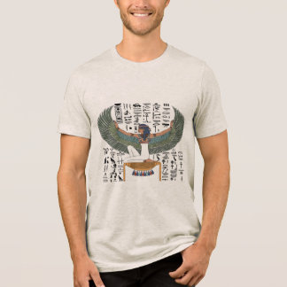 Isis Gott - Alte ägyptische Geschichte Tri-Blend Shirt