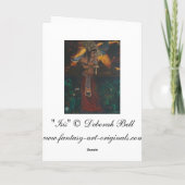 Isis Grußkarte Karte (Rückseite)