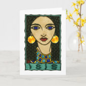 Isis Karte (Gelbe Blume)