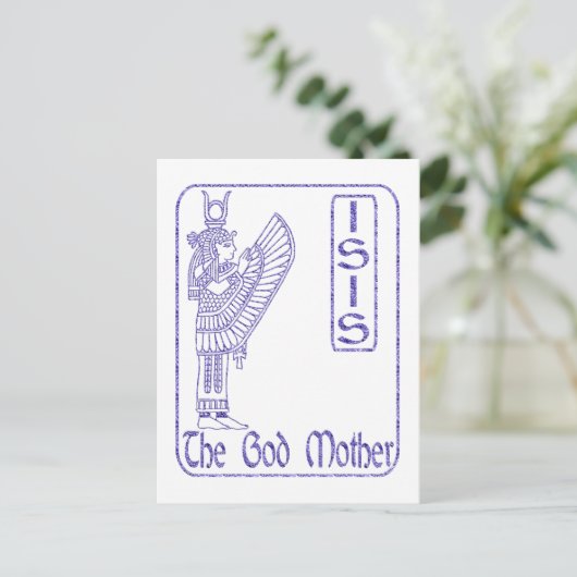 Isis Postkarte (Stehend Vorderseite)