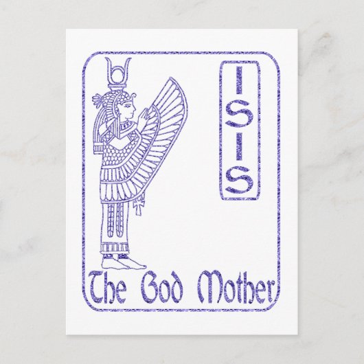 Isis Postkarte (Vorderseite)