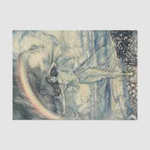 „Isis Regenbogengöttin“ von Arthur Rackham Seidenpapier