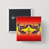 Isis-Spiegel Button (Vorne & Hinten)