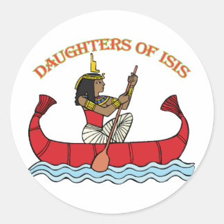 Isis-Töchter Runder Aufkleber